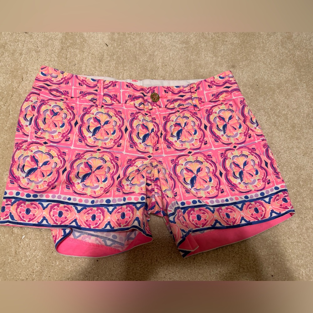 Lilly Pulitzer Callahan shorts 5 inch inseam size 6